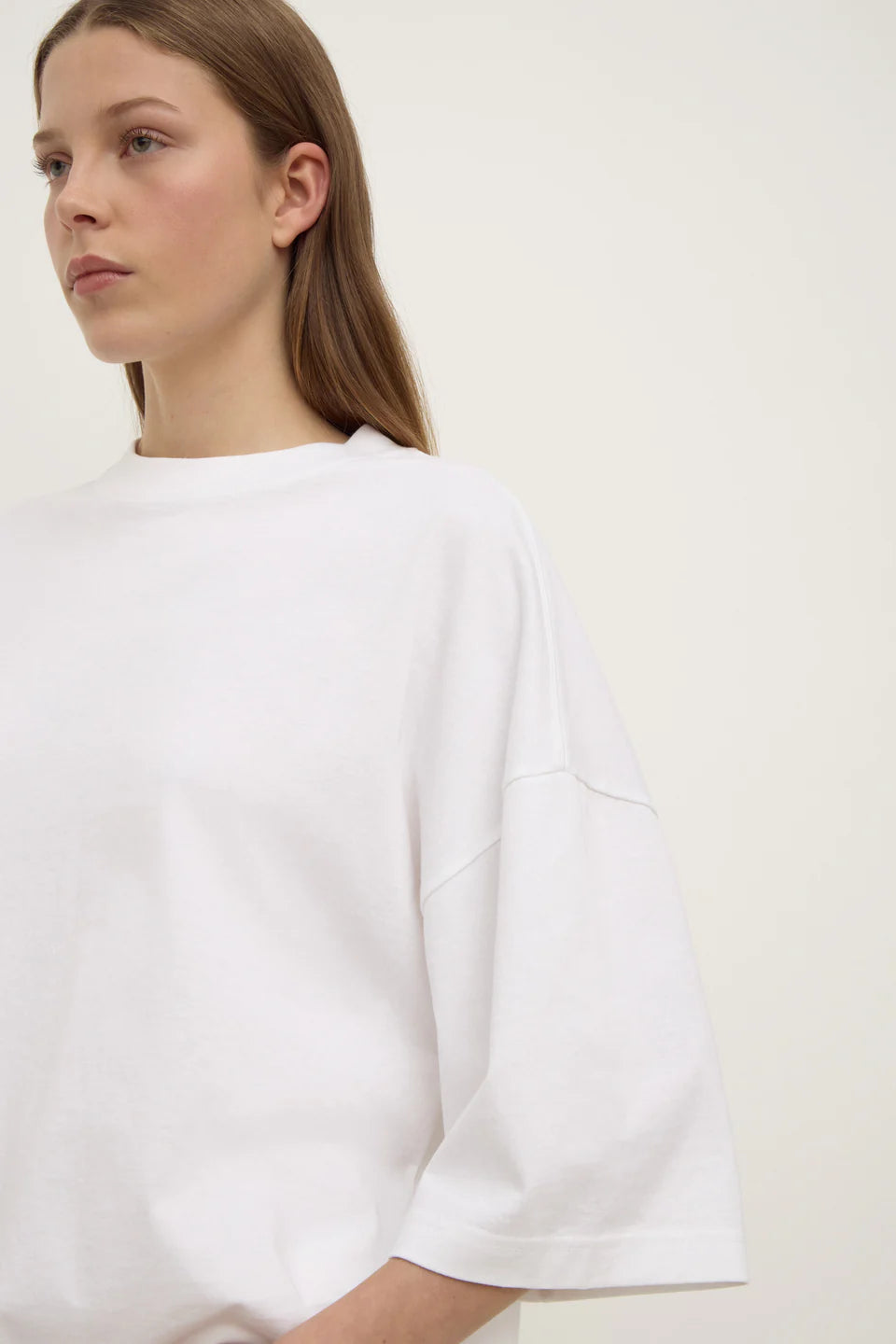 Assembly label Max Cotton Oversized Tee White
