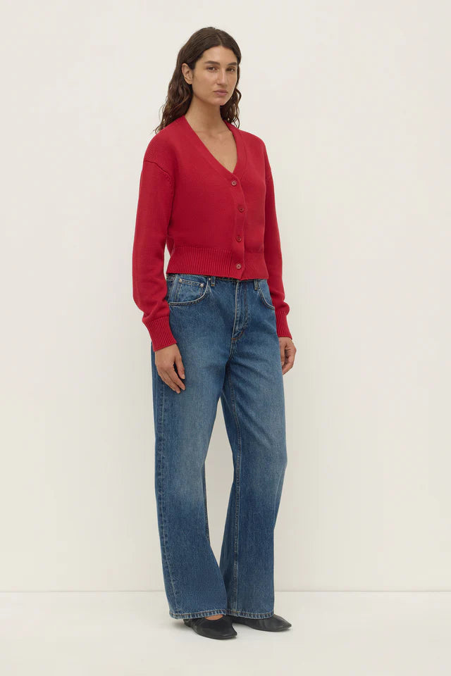 Meri Knit Cardigan Mulberry