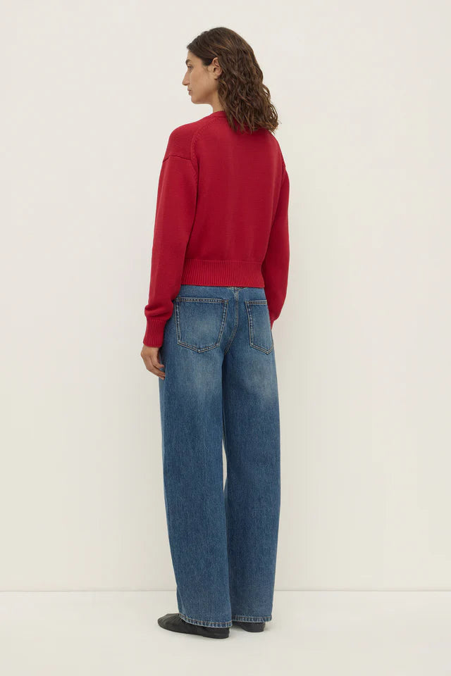 Meri Knit Cardigan Mulberry