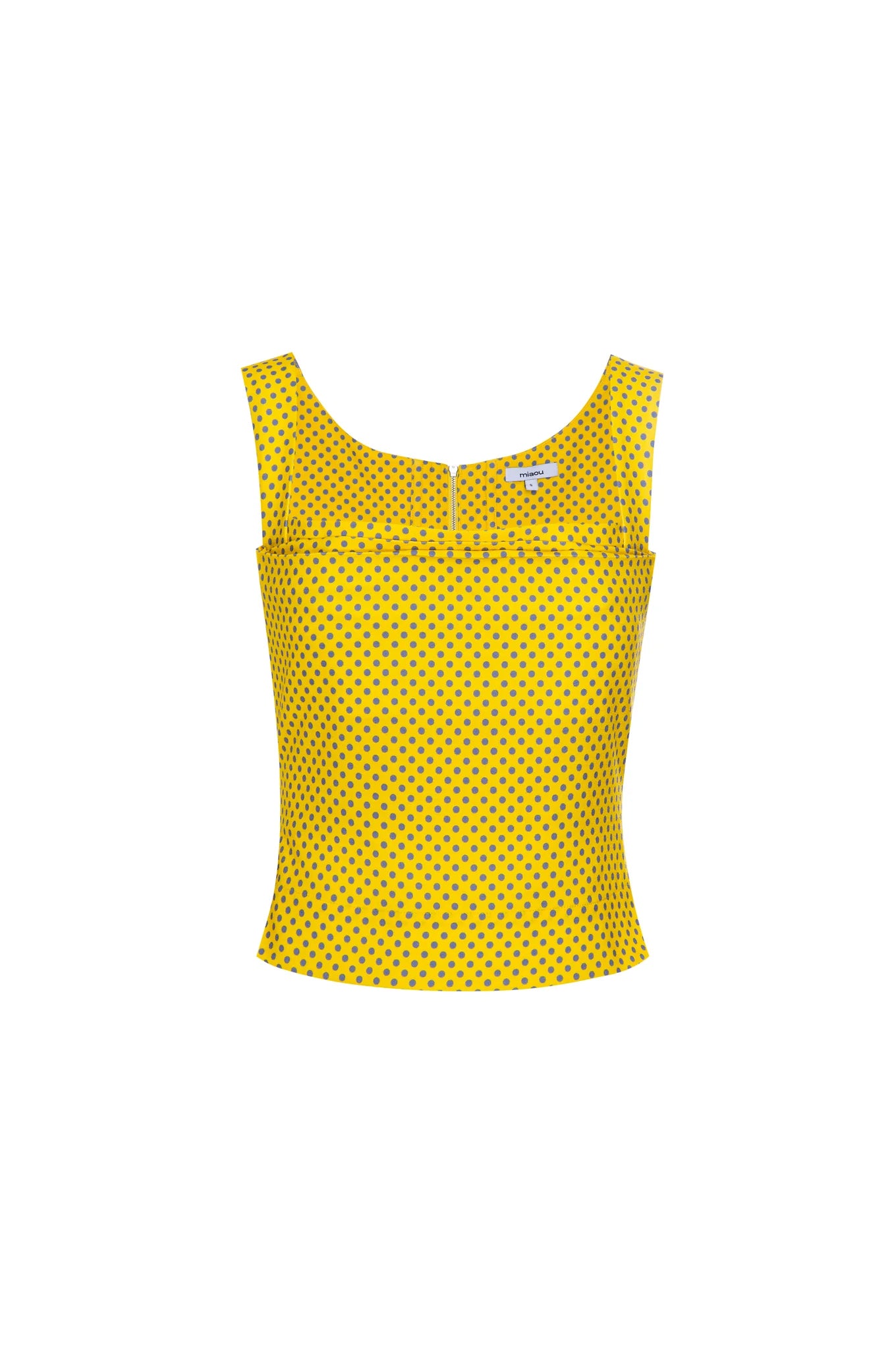 Imogene Corset Yellow Polka Dot