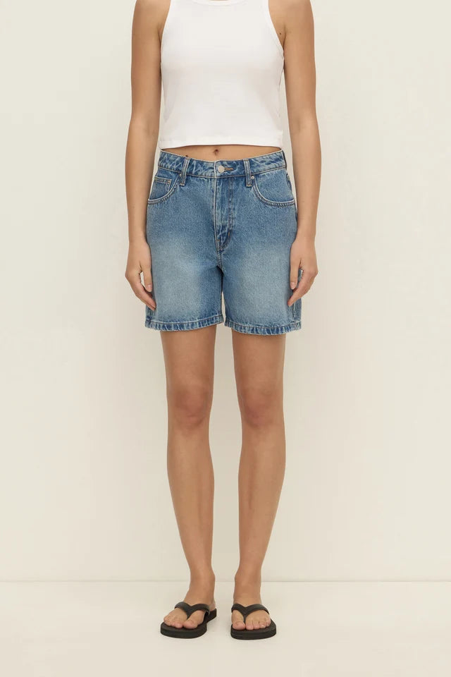 Assembly Label Mid Rise Vintage Denim Short Classic