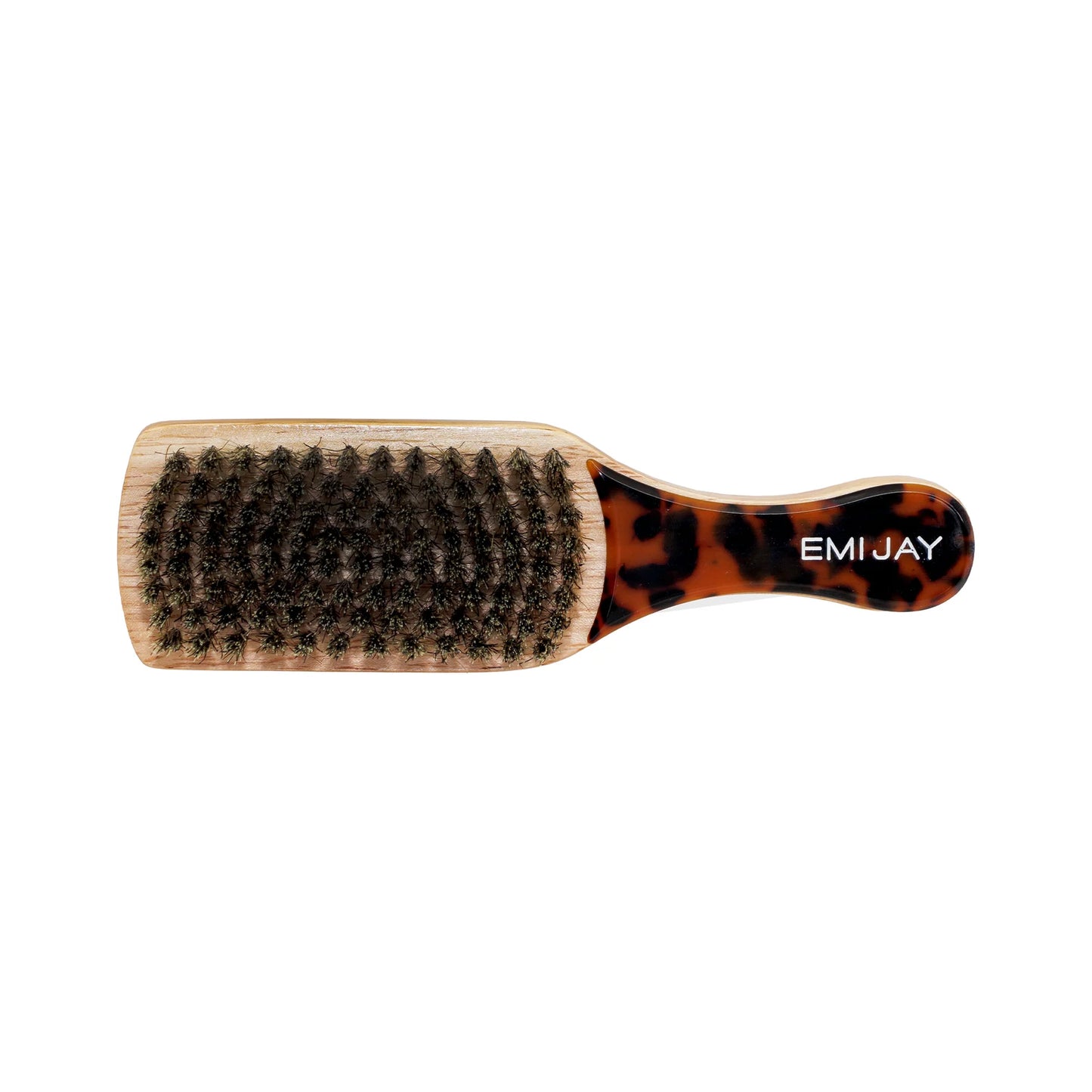 Mini Boar Bristle Brush Tortoise