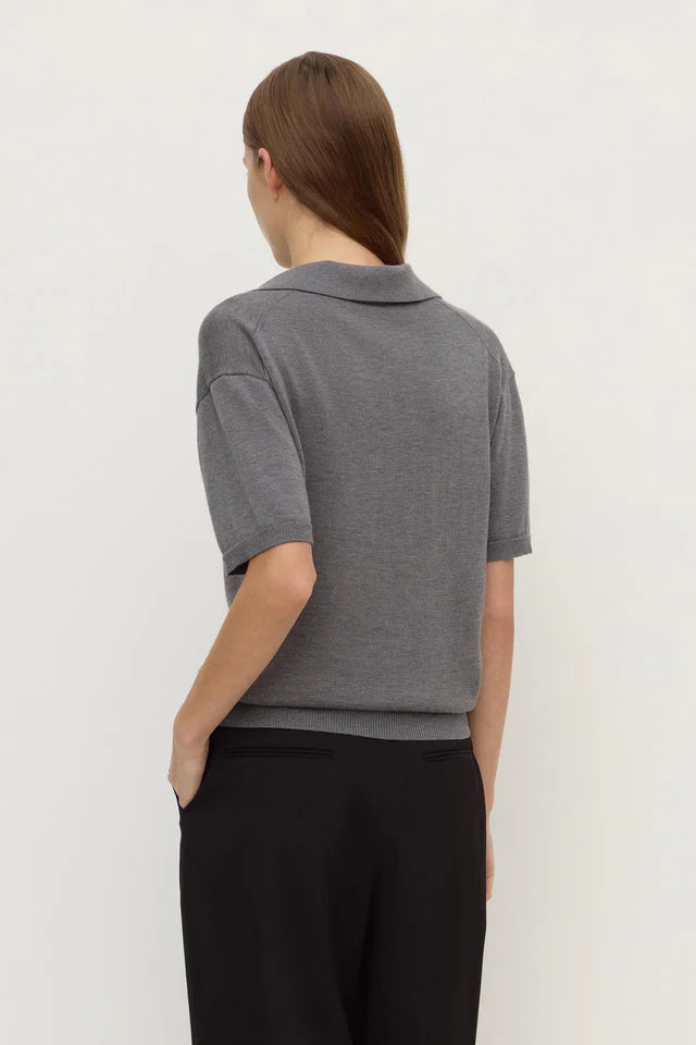 Assembly Label Mira Polo Dark Grey Marle