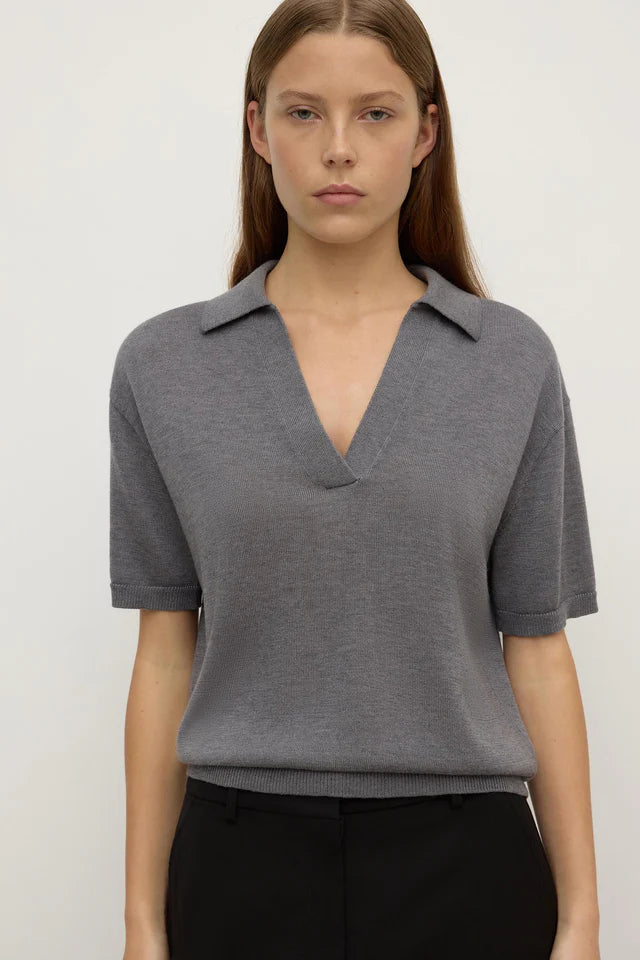 Assembly Label Mira Polo Dark Grey Marle