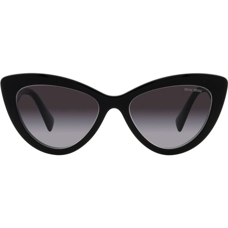 Miu Miu Cat-Eye Sunglasses Black White 0MU 04YS