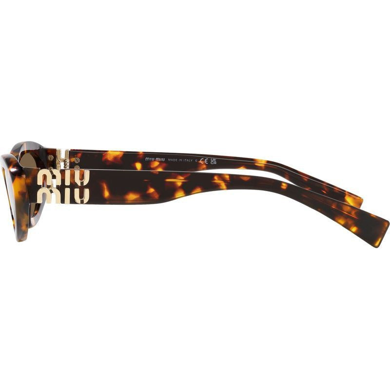 Miu Miu Oval Sunglasses Havana 0MU 09YS