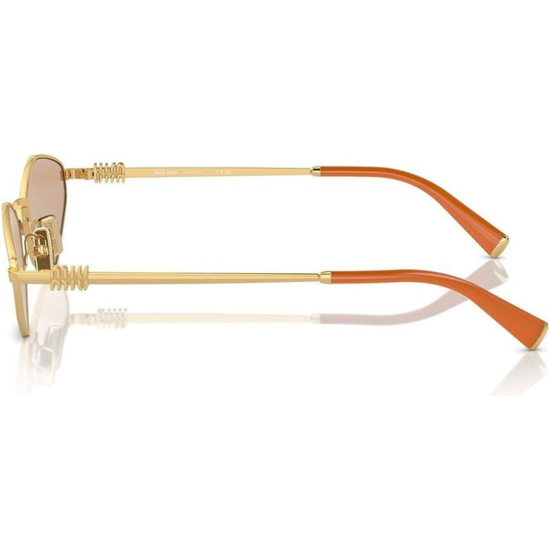 Miu Miu Sunglasses Gold Orange 0MU 56ZS