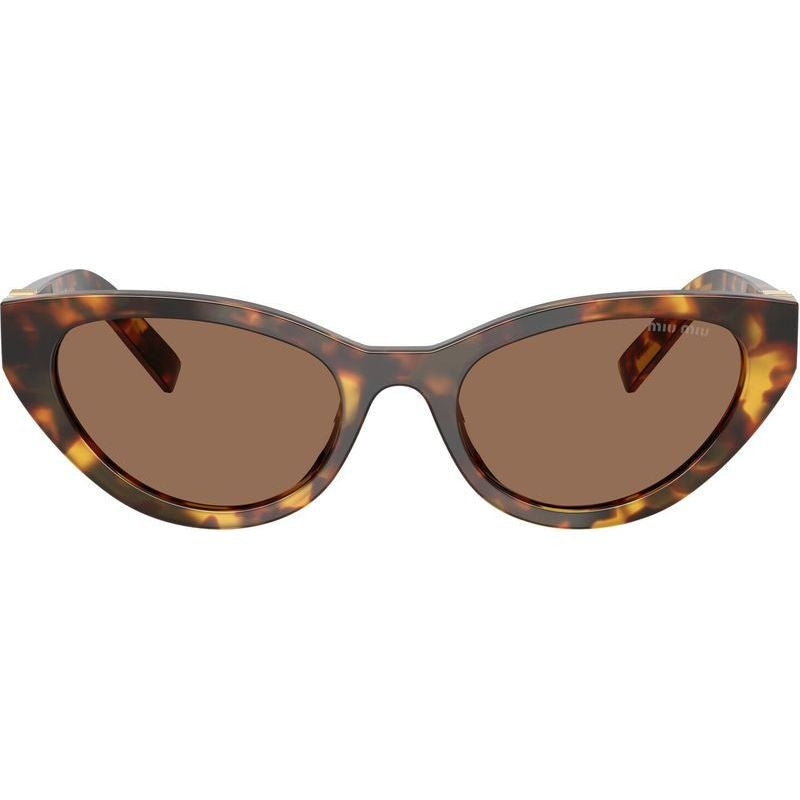 Miu Miu Cat Eye Sunglasses 0MU A04S Honey Havana