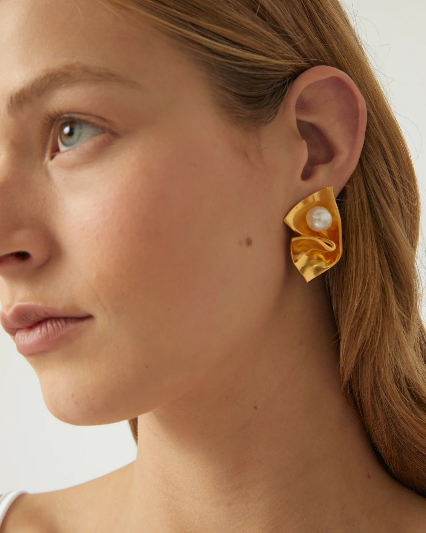 Brie Leon Naia Earrings Gold