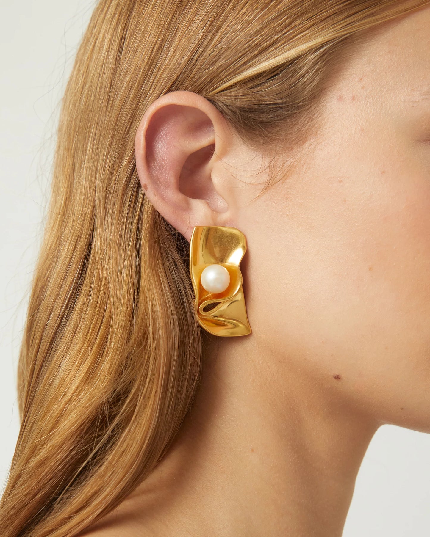 Brie Leon Naia Earrings Gold