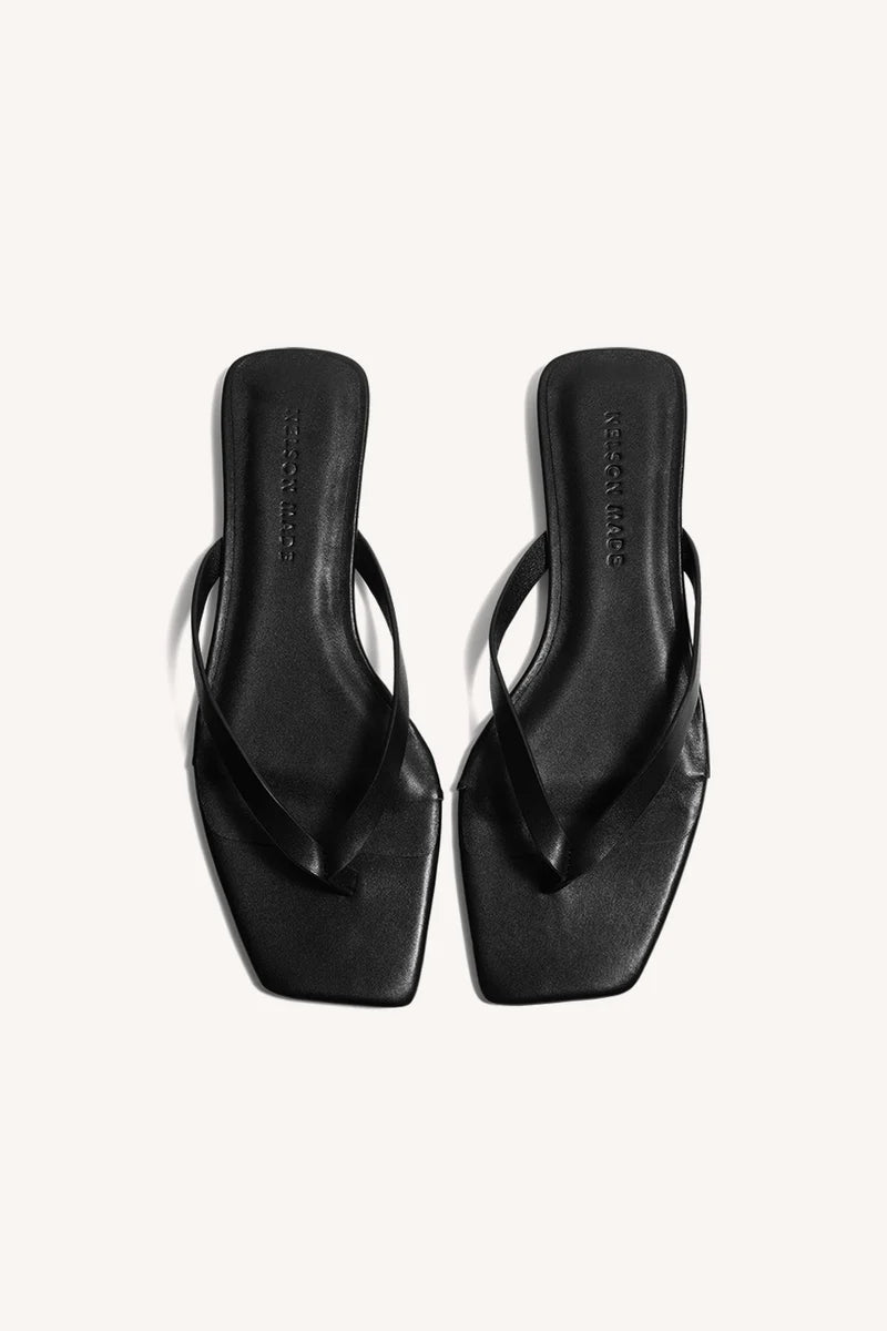 Nelson Made Petra Sandal Black