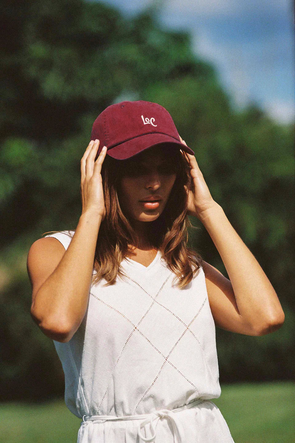 The LOC Cap Maroon