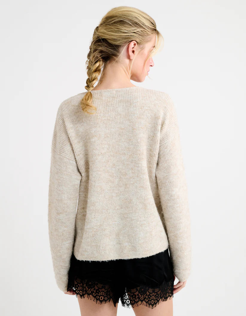 Newport Cardigan Oatmeal Heather