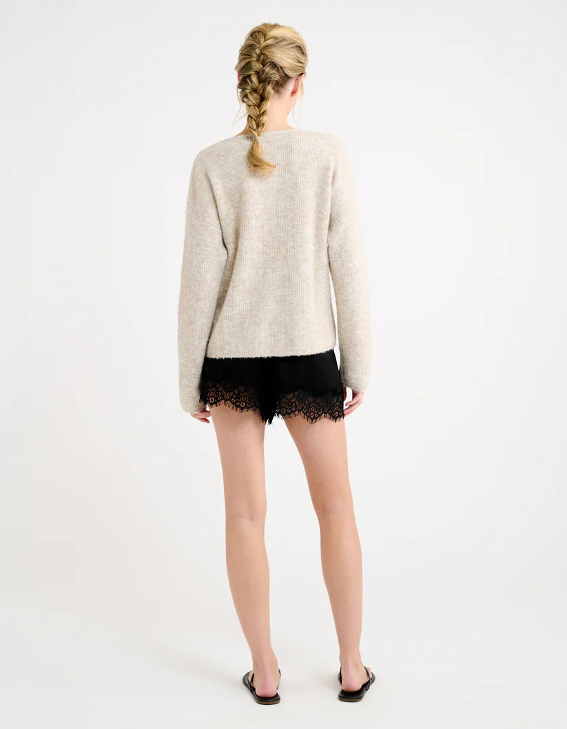 Newport Cardigan Oatmeal Heather