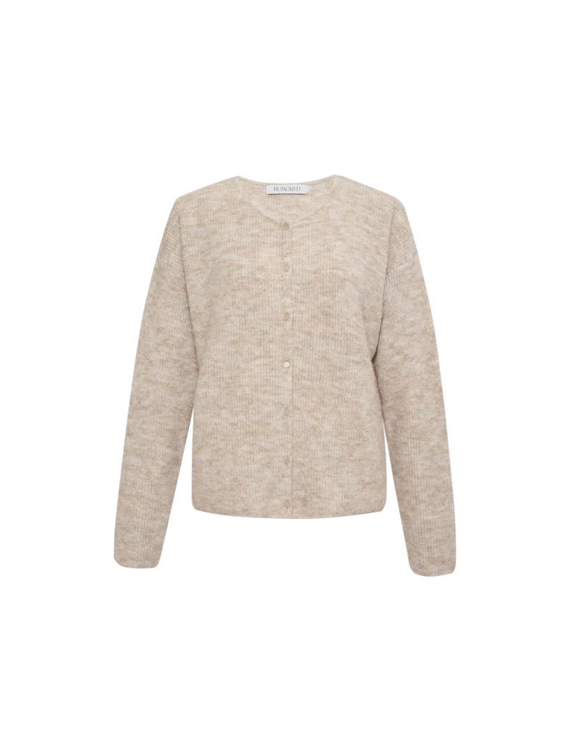 Newport Cardigan Oatmeal Heather
