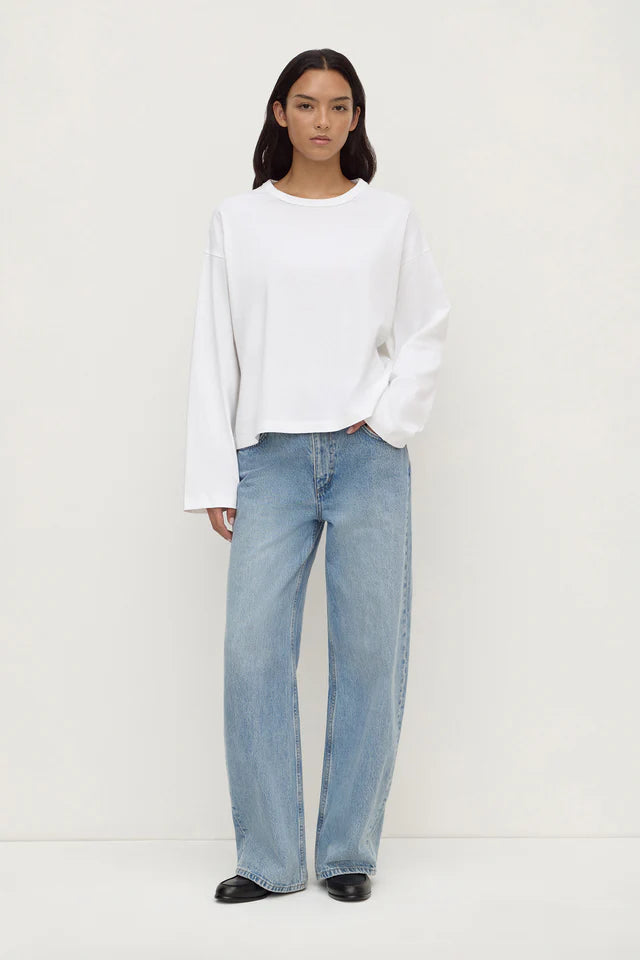 Nikita Wide Sleeve Tee White