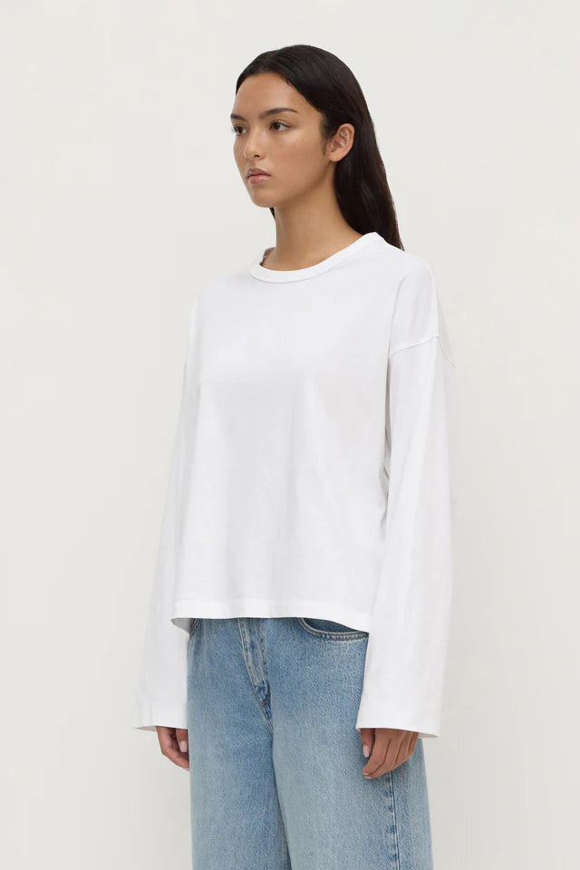 Nikita Wide Sleeve Tee White