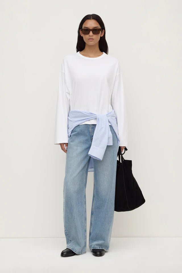 Nikita Wide Sleeve Tee White