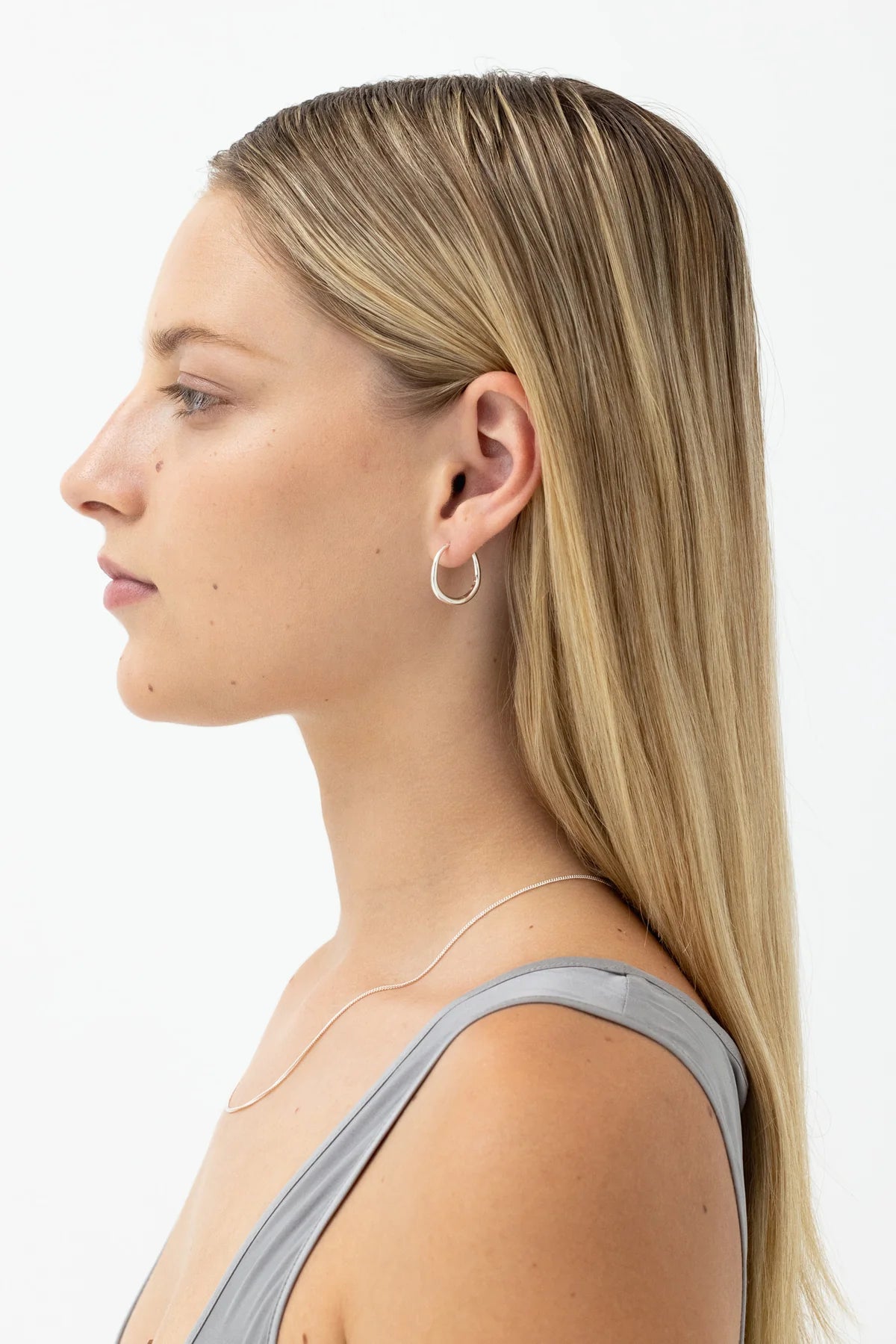 Nina Gordon Momento Mini Hoops Sterling Silver