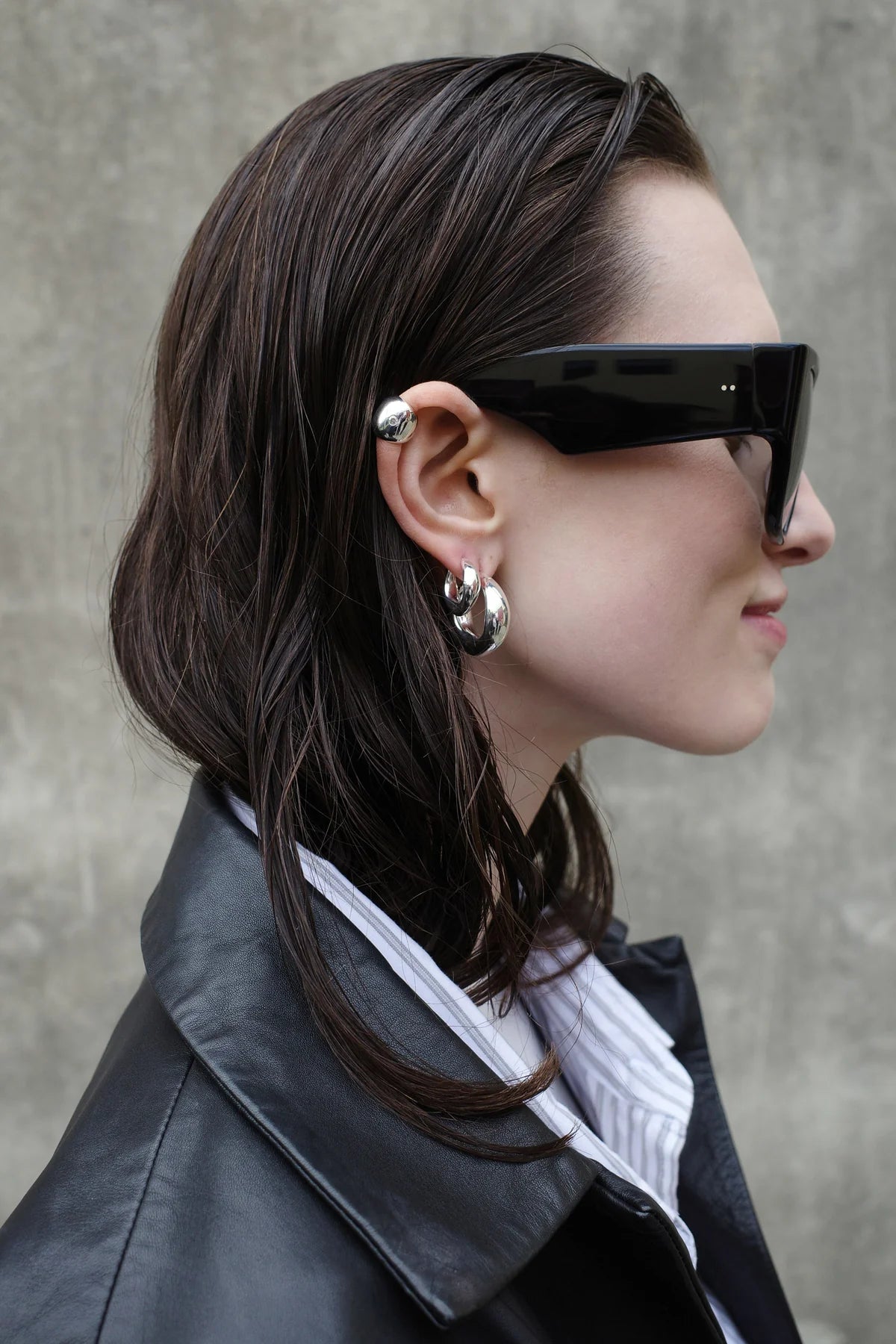 Versus Hoops Small Silver