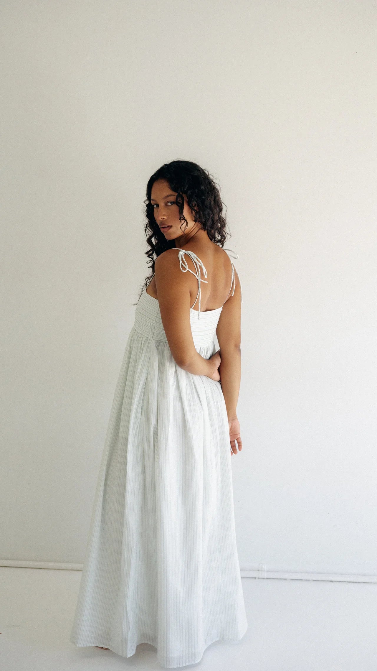 Odette Maxi Dress Stripe