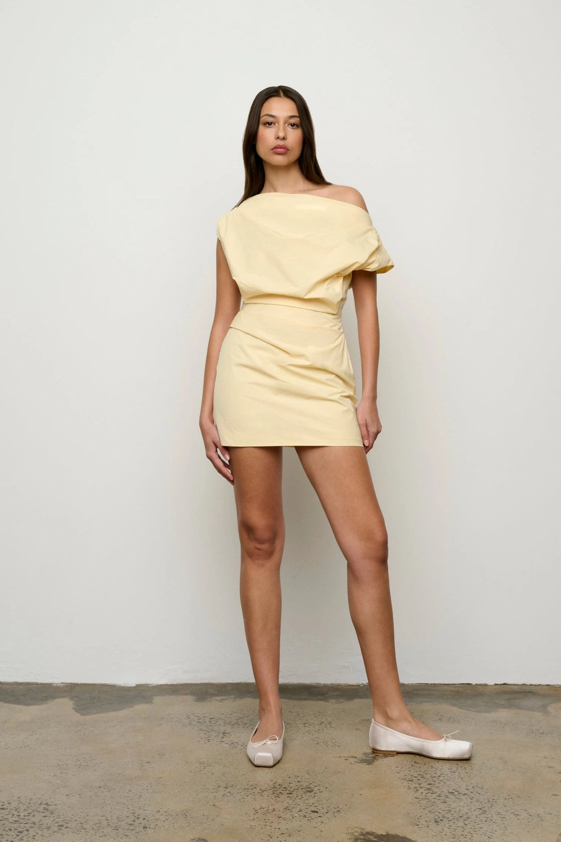 Pallas Mini Dress Yellow