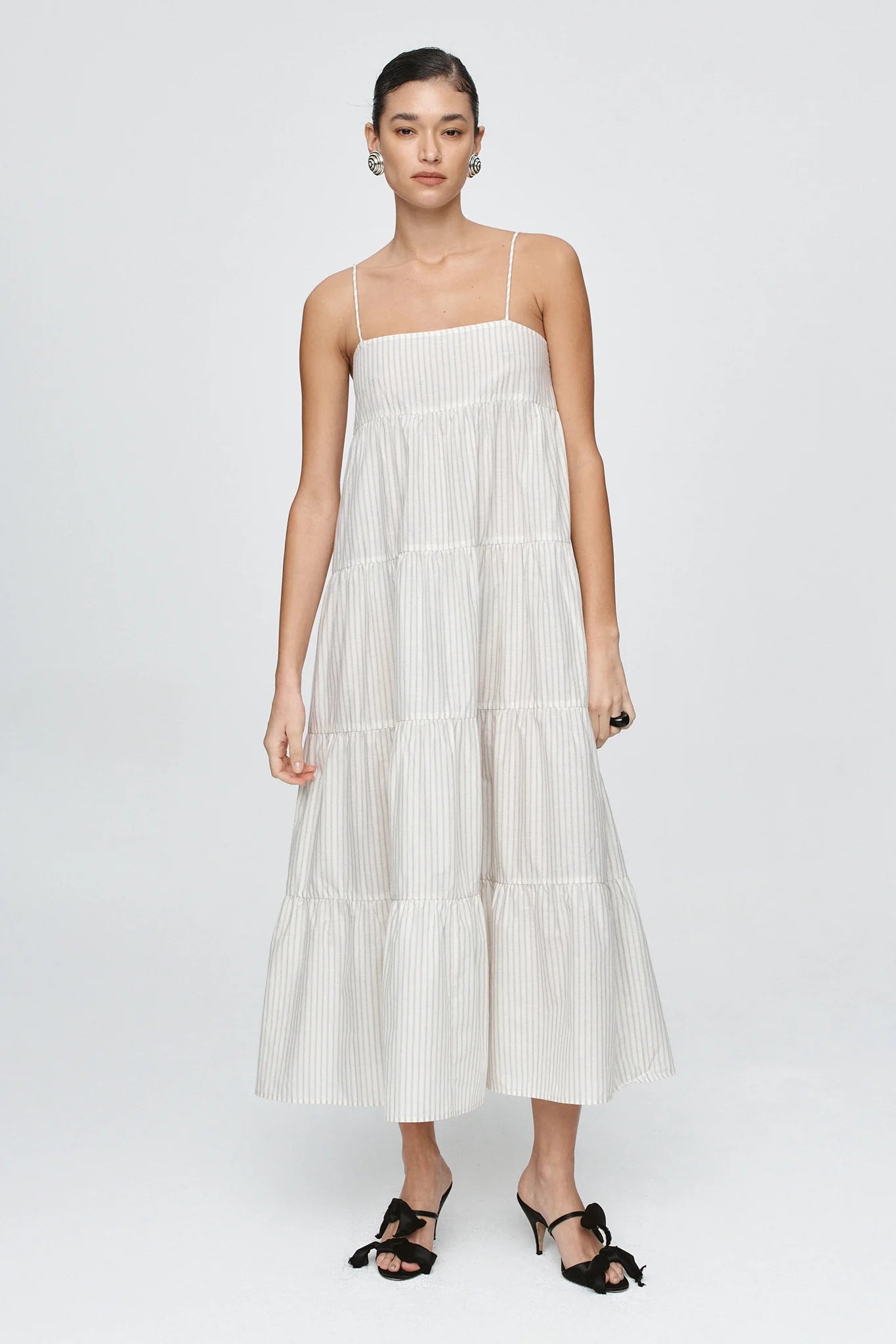 Ophelia Dress Pinstripe