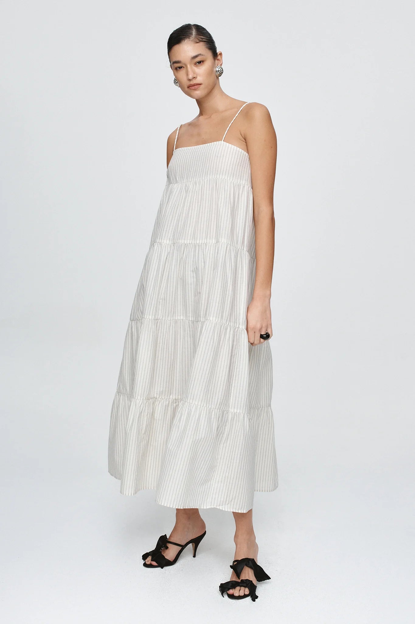 Ophelia Dress Pinstripe