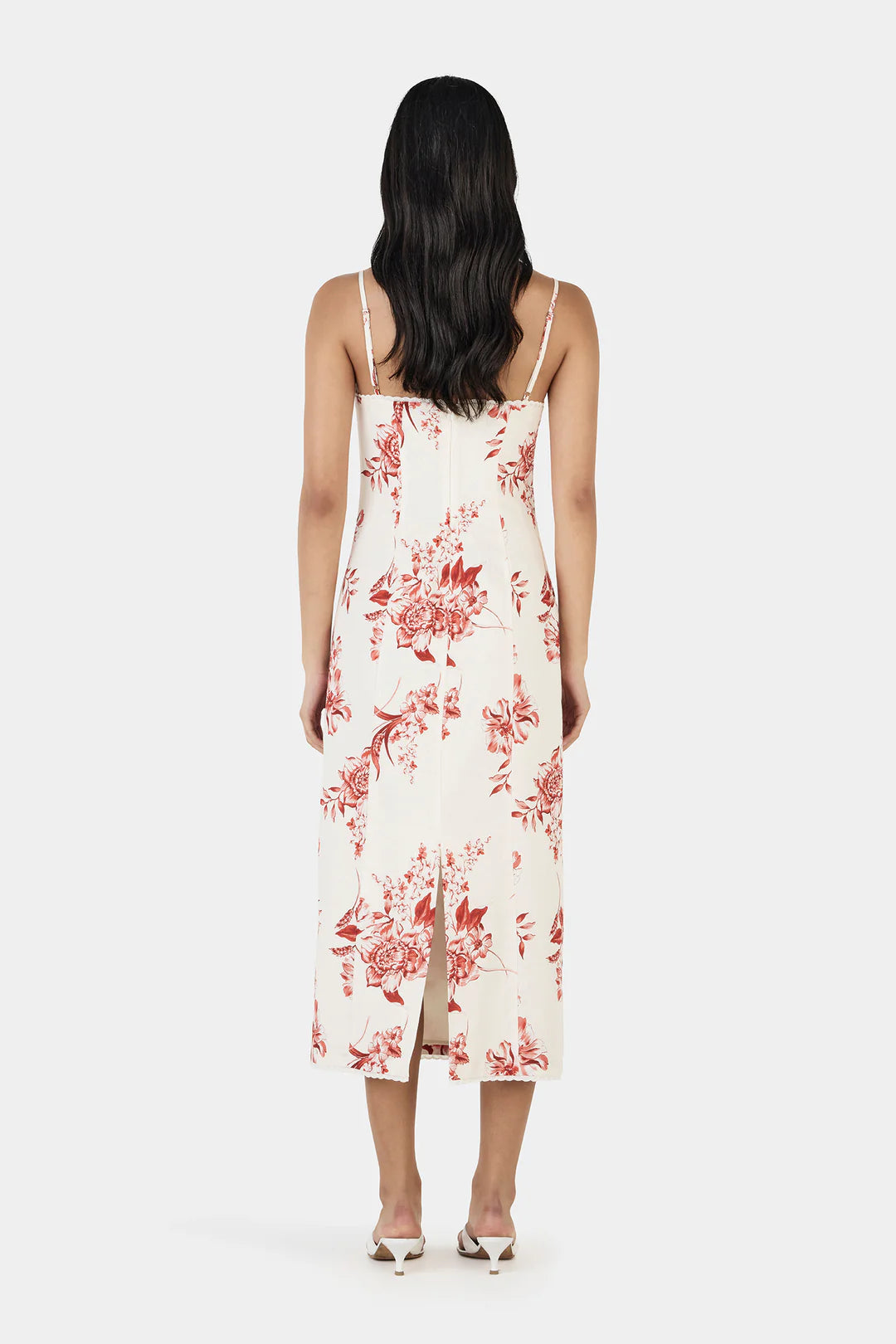 Ophelia Midi Dress Holiday Floral