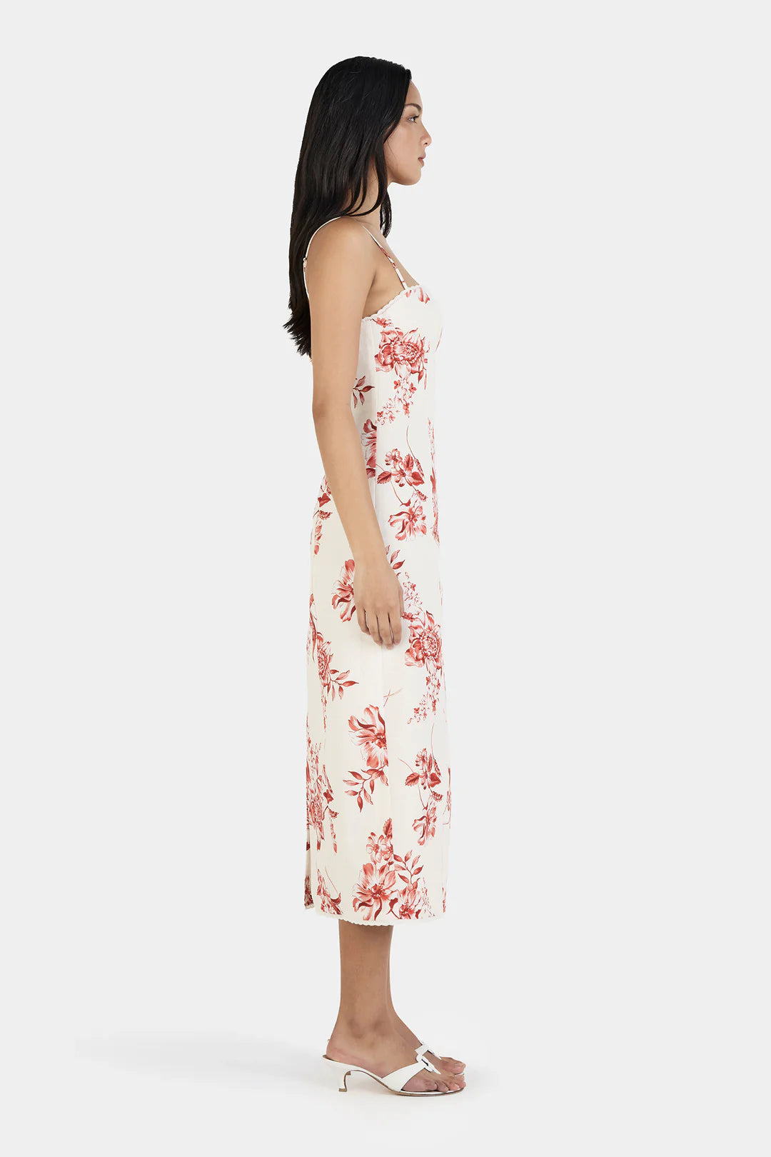Ophelia Midi Dress Holiday Floral