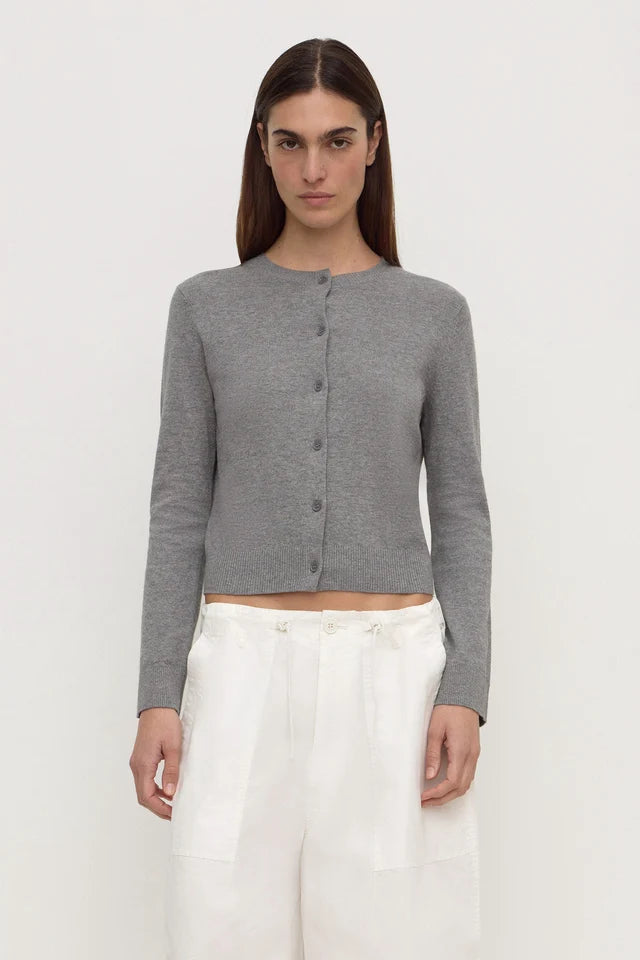 Assembly Label Orina Cotton Cashmere Cardigan Dark