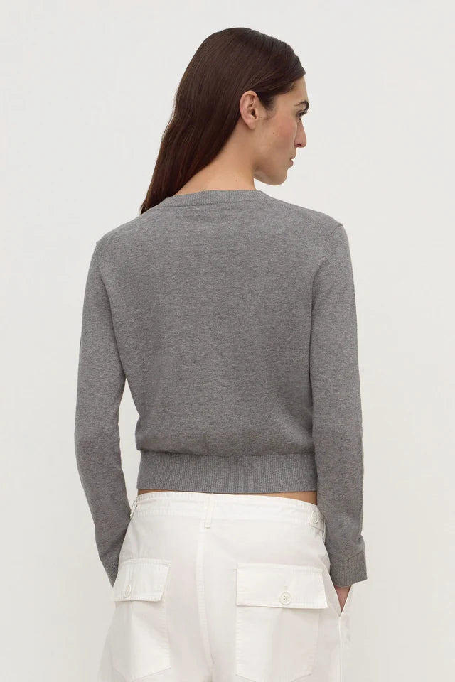 Assembly Label Orina Cotton Cashmere Cardigan Dark