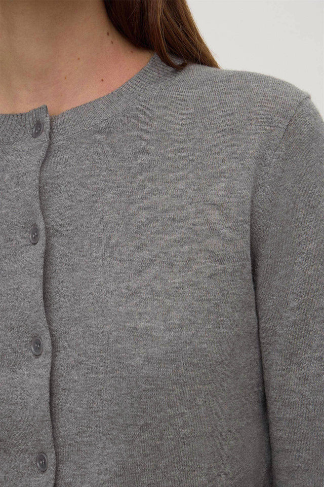 Assembly Label Orina Cotton Cashmere Cardigan Dark