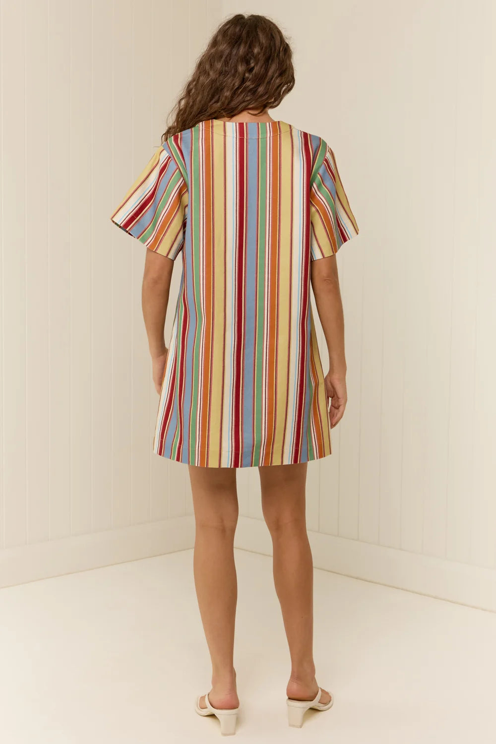 Palm Noosa Lennon Mini Dress Anana Stripe