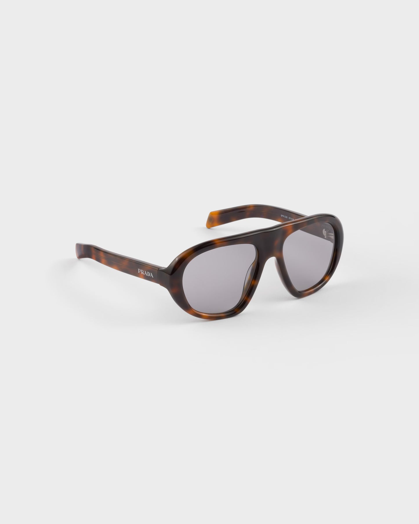 Prada Oversized Sunglasses Tortoise 0PR C05S