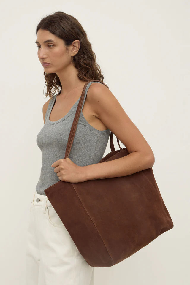 Paige Suede Tote Bag Amaro