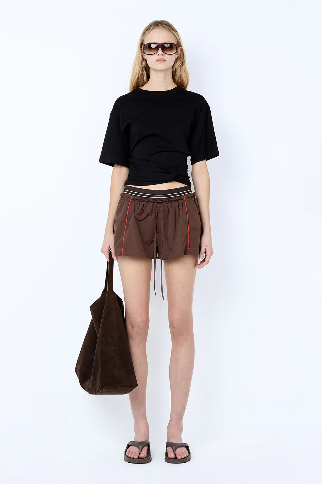 Cyprus Twist Tee Black