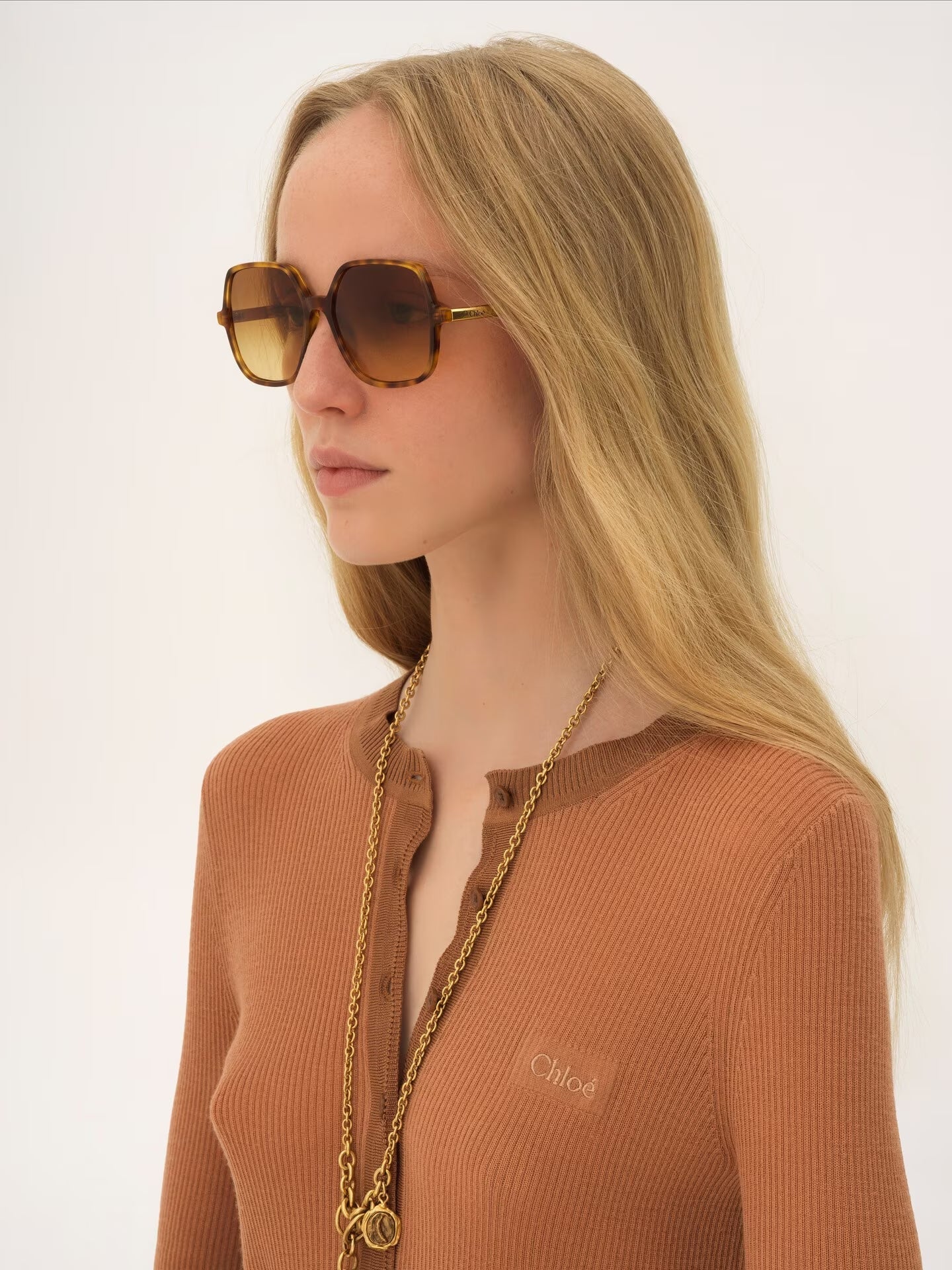 Chloe Judy Sunglasses CH0362S004 Havana