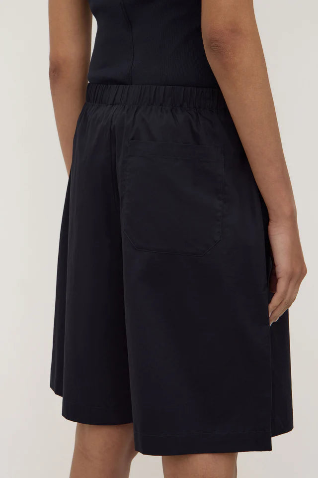 Riley Poplin Short True Navy