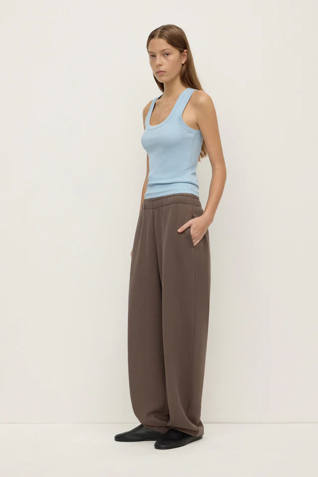 Robyn Scoop Neck Rib Tank Breeze