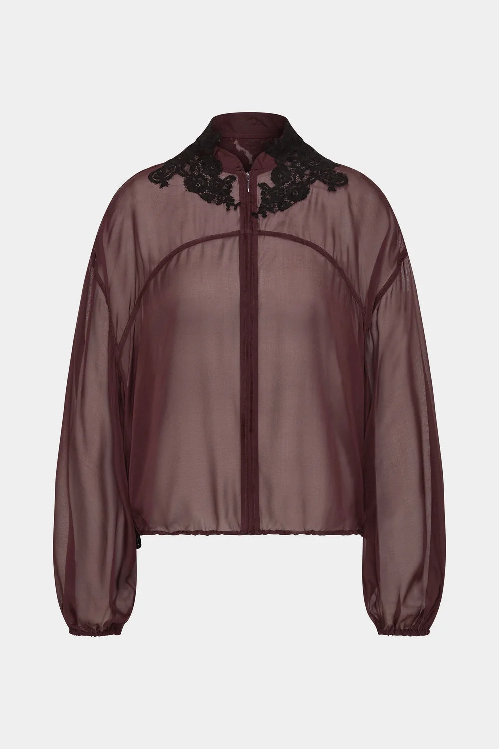 Sir Noria Bomber Dark Plum
