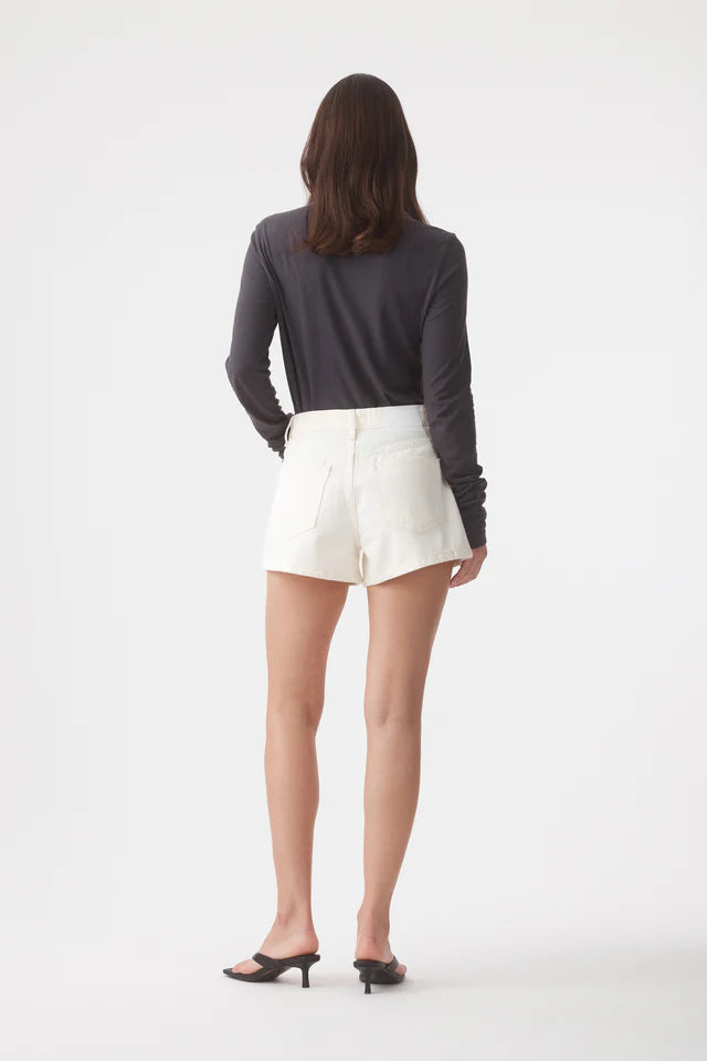 Ebony High Flare Short Bone