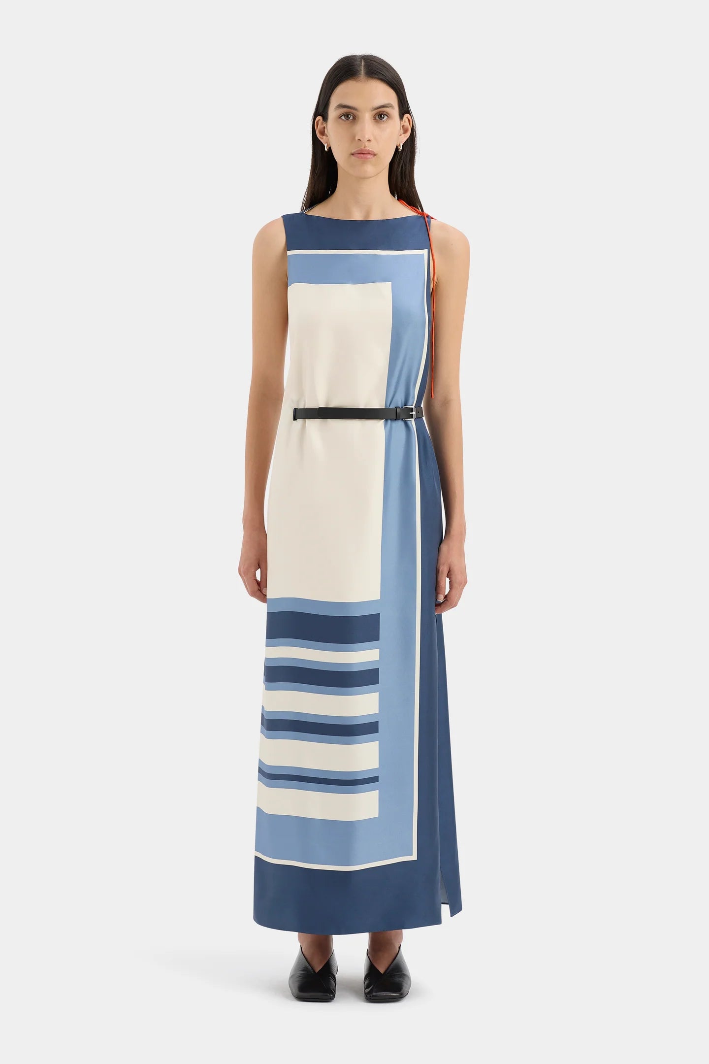 Dazed Belted Midi Dress