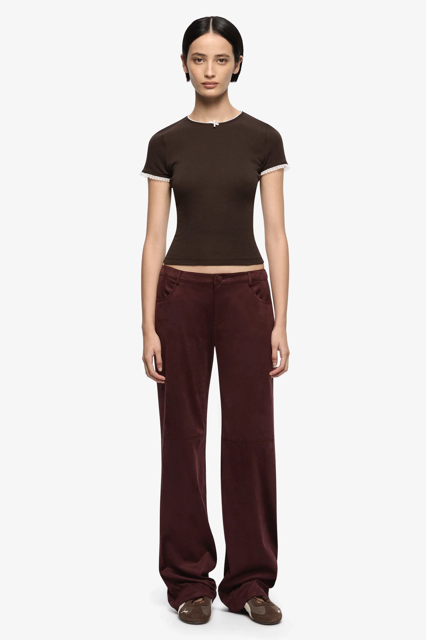 Moneta Baby Tee Chocolate