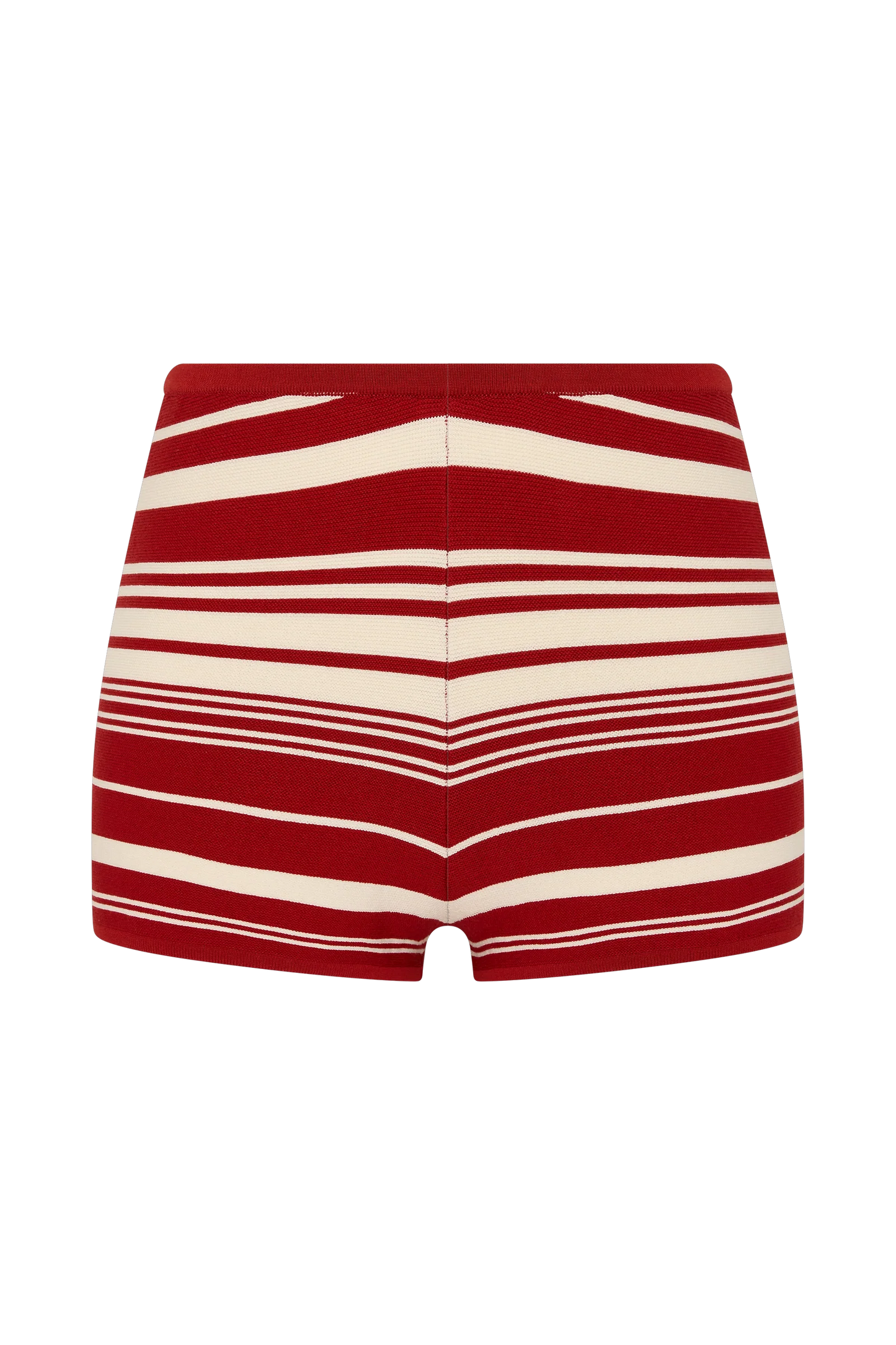 Faithfull Playa Mini Short Valdemar Stripe Red Ochre