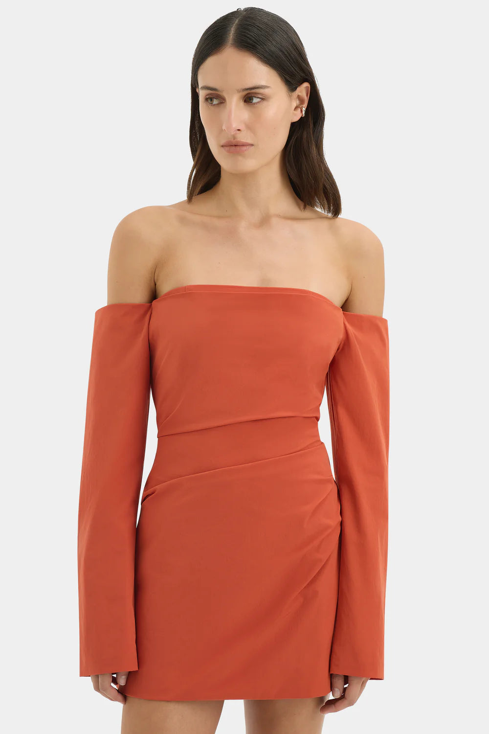 Rossana Off Shoulder Mini Dress