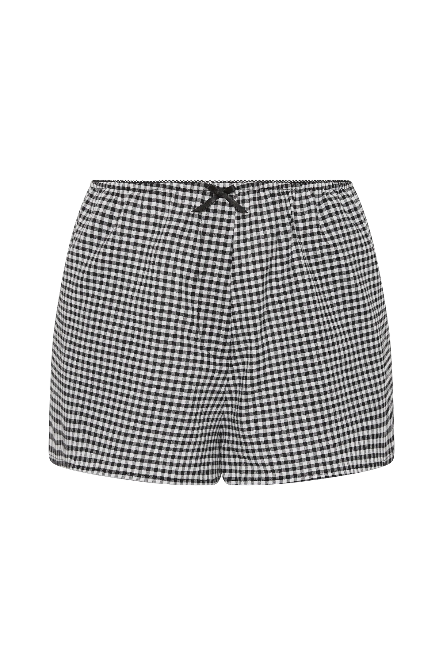 Faithfull Leya Short Cantinho Gingham Black