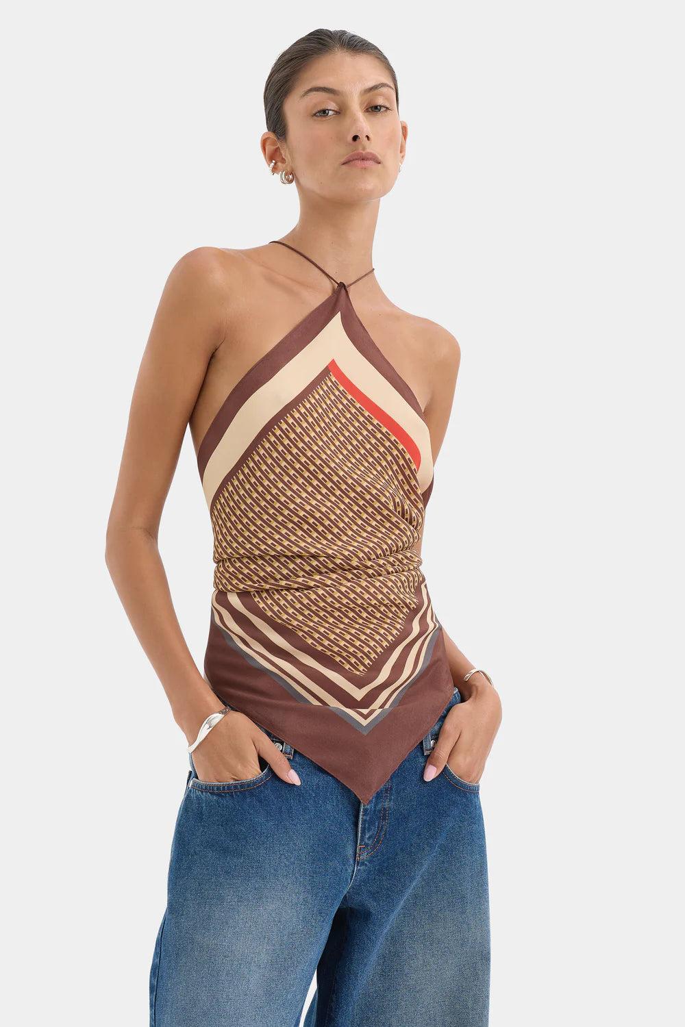 Cooper Scarf Top