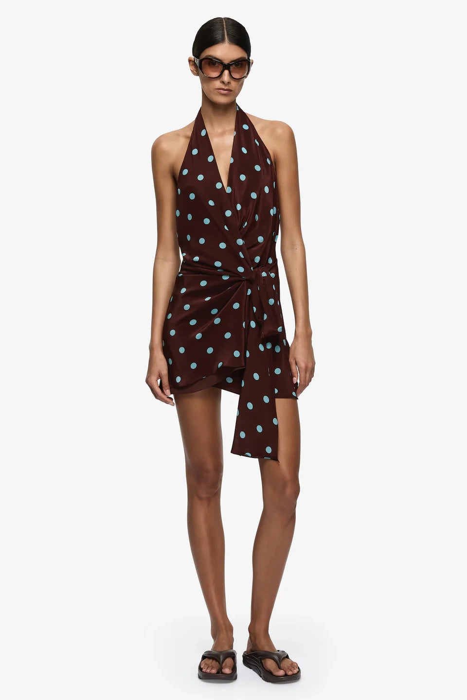 Mathilde Halter Mini Dress