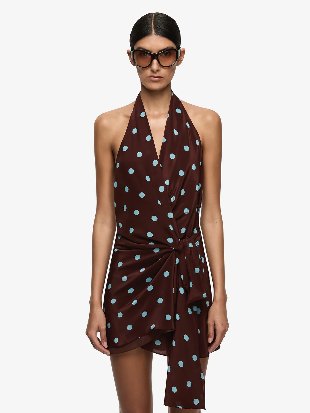 Mathilde Halter Mini Dress
